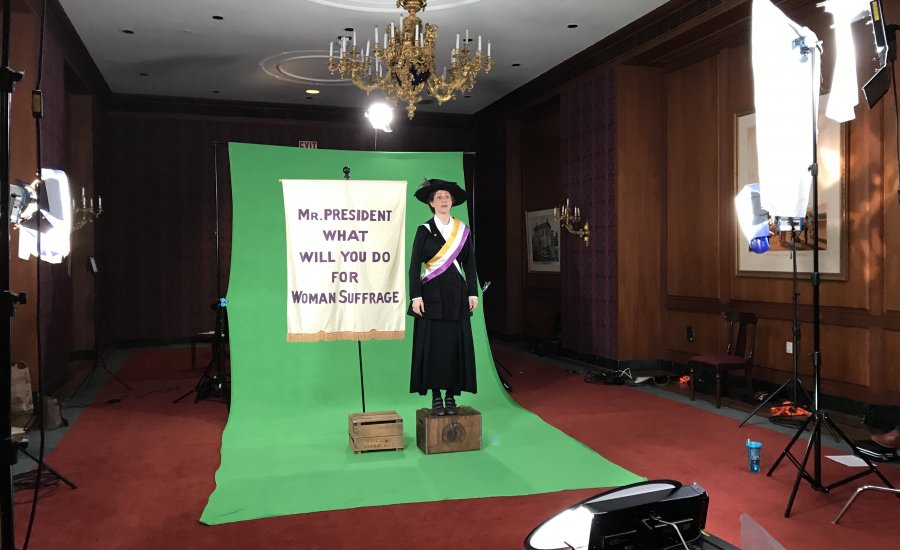 Suffragist Green Screen