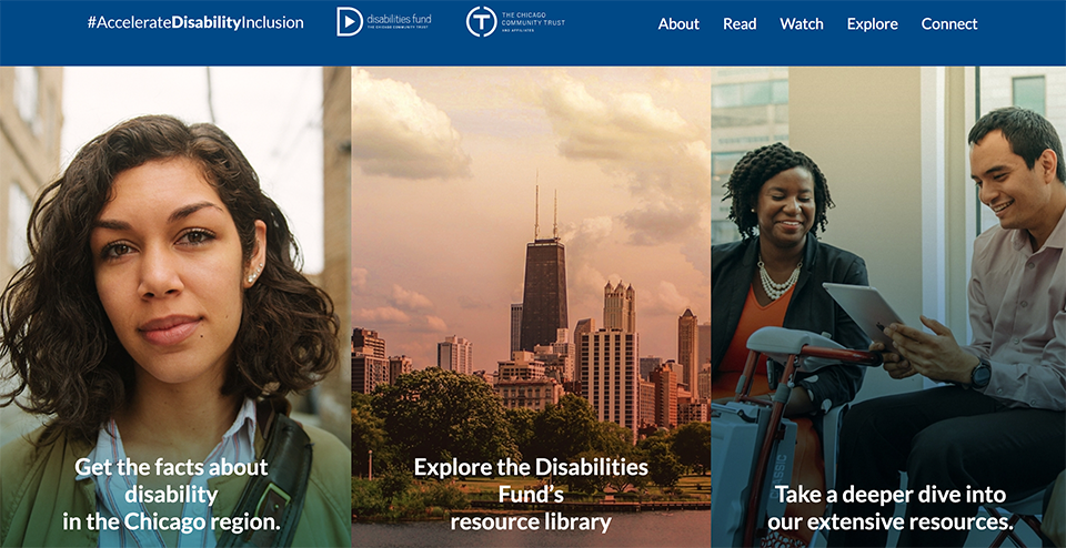 Accelerate Disability Inclusion website image